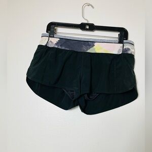 Lululemon Speed Up Shorts Sz 8 Black‎ 2” Inseam Athletic Casual